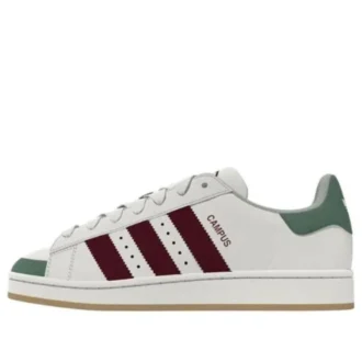 Adidas Campus 00S „Alb Burgund Verde”