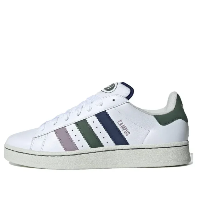 Adidas Campus 00S „Alb Verde Bleumarin”