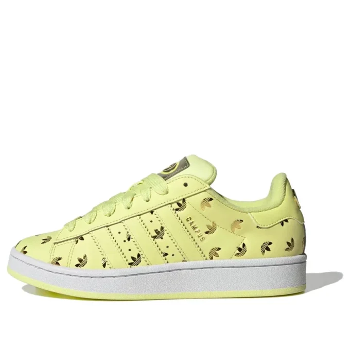 Adidas Campus 00S „Allover Debossed Trefoils – Pulse Yellow”