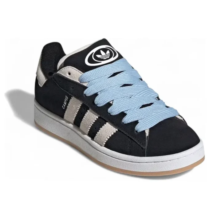 Adidas Campus 00S „Black Light Blue Gum”