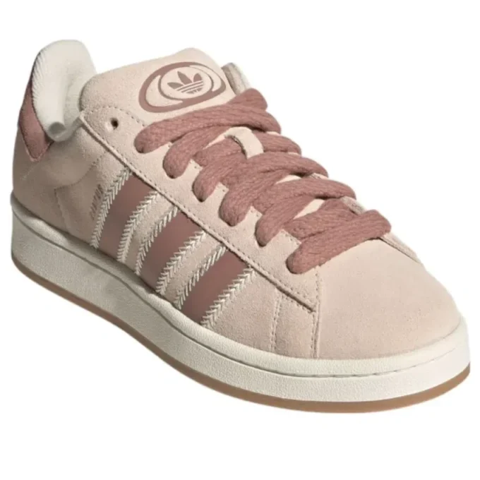 Adidas Campus 00S „Crystal White Core White Preloved Ruby”