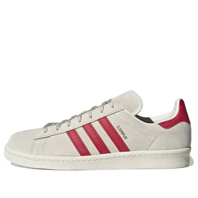 Adidas Campus 80S „off White Collegiate Red”