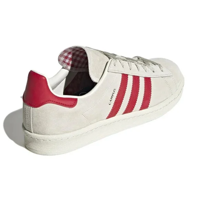 Adidas Campus 80S „off White Collegiate Red”
