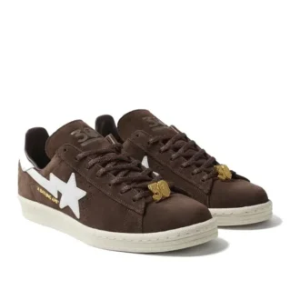 Adidas X a Bathing Ape Campus 80S „30Th Anniversary Brown”