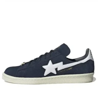 Adidas X a Bathing Ape Campus 80S „30Th Anniversary – Navy”