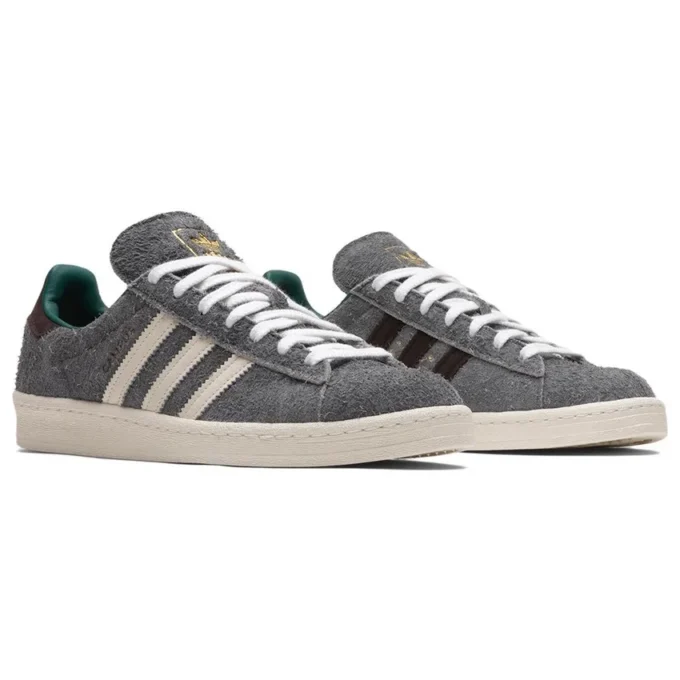 Adidas X Bodega X Beams Campus „Grey Collegiate Green”