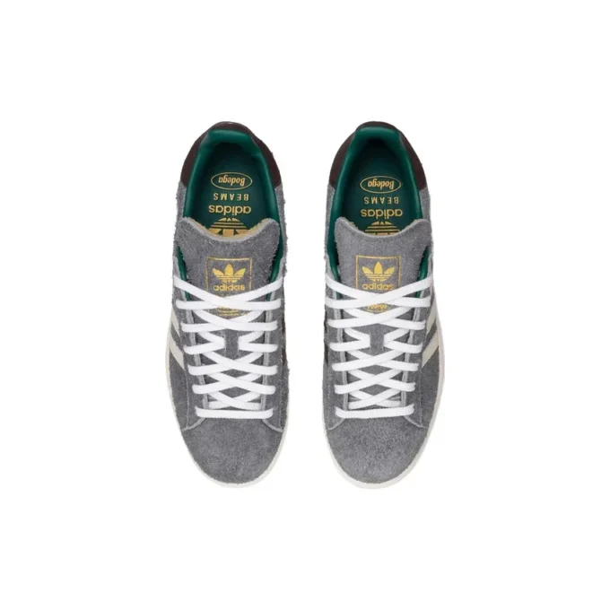 Adidas X Bodega X Beams Campus „Grey Collegiate Green”