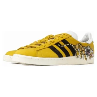 Adidas X Kasina X Kim Jung Gi Campus Shoes „Hazy Yellow”